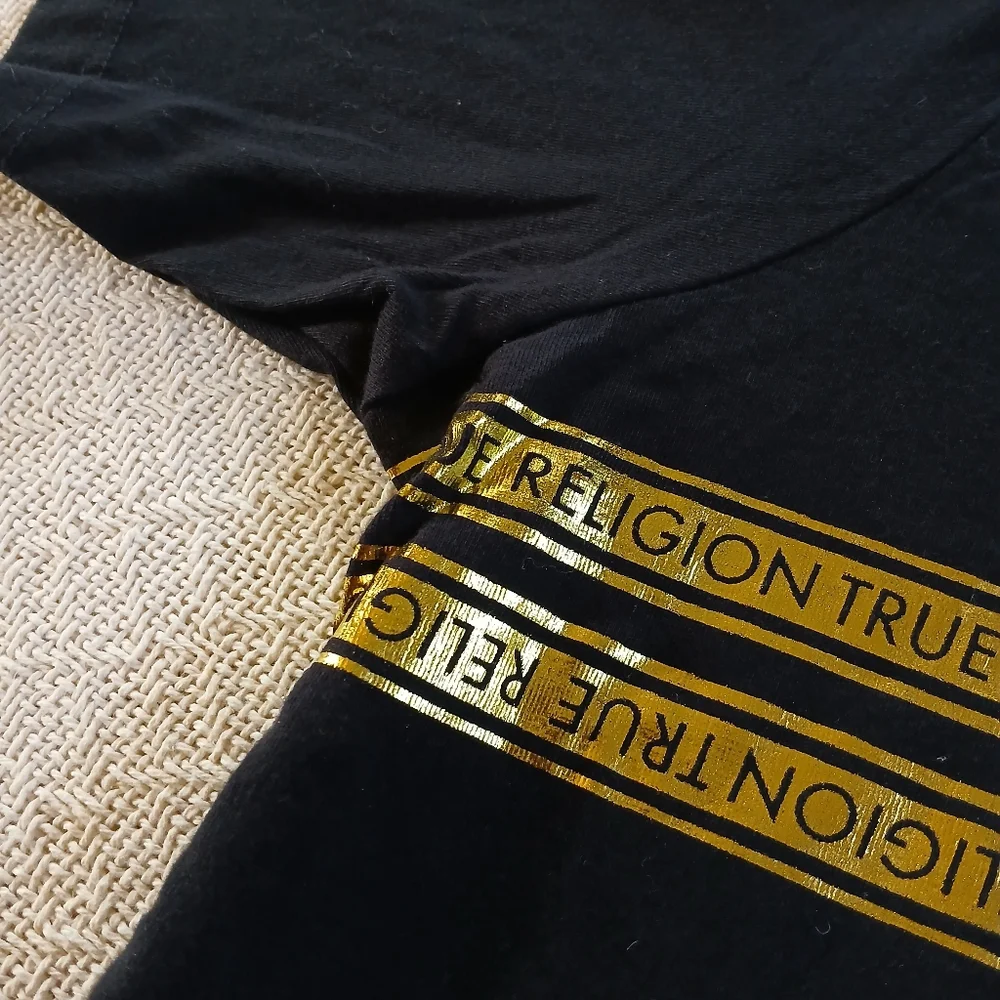 true religion ♡ new craft short sleeve shirt mens xxl y2k streetwear hiphop